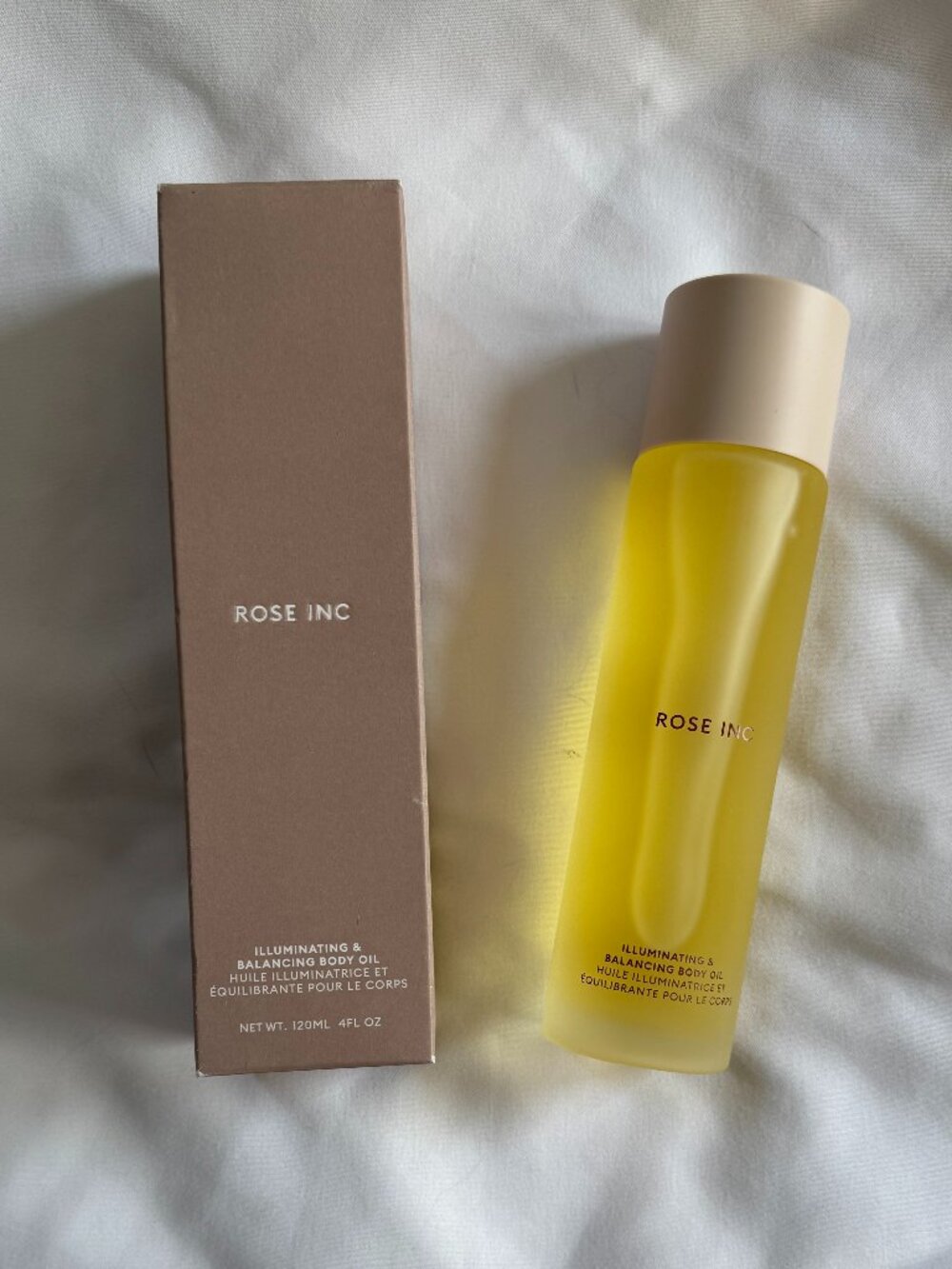Rose Inc Illuminating & Balancing Body Oil  Full Size, 4 oz